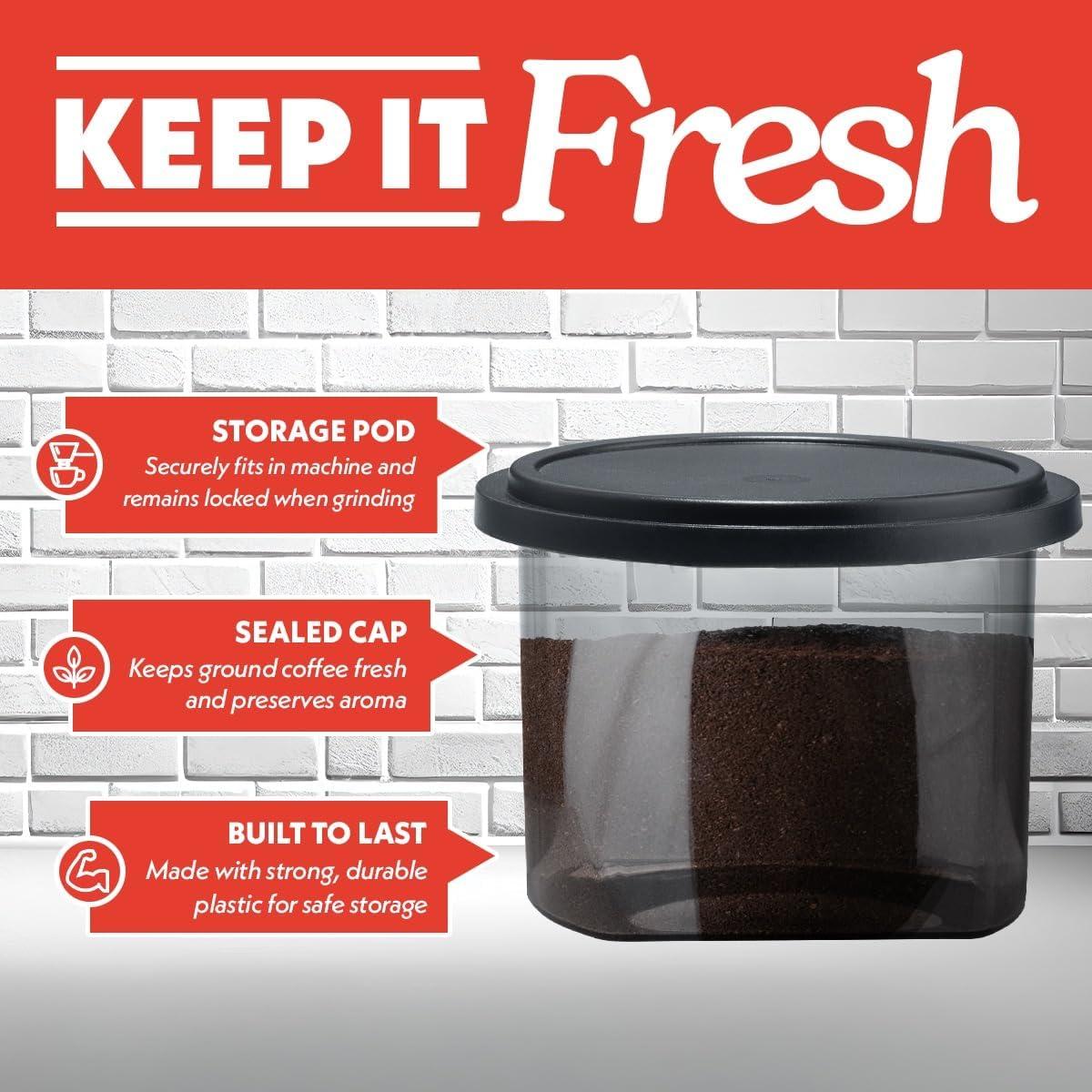 Cafetera Gourmia GCM3130 de 10 Tazas con Molinillo Integrado