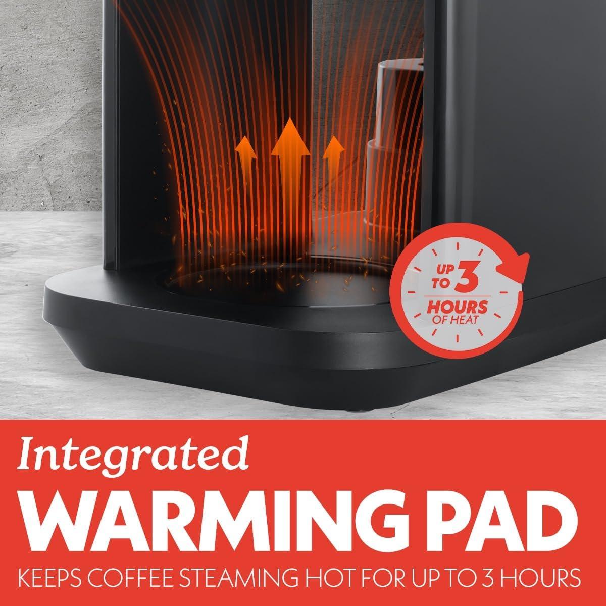 Cafetera Gourmia GCM3130 de 10 Tazas con Molinillo Integrado