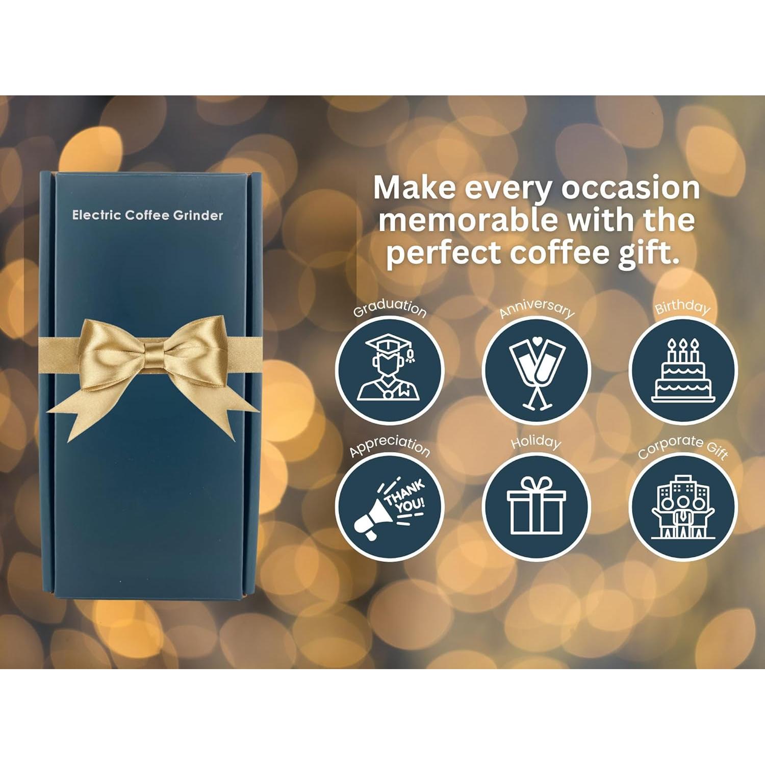 Molino de café eléctrico GRINDCRAFT GC-EO1BG 0.45 kg