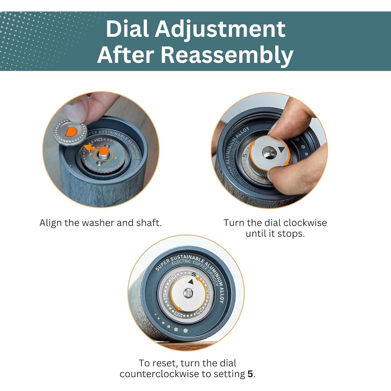 Molino de café eléctrico GRINDCRAFT GC-EO1BG 0.45 kg