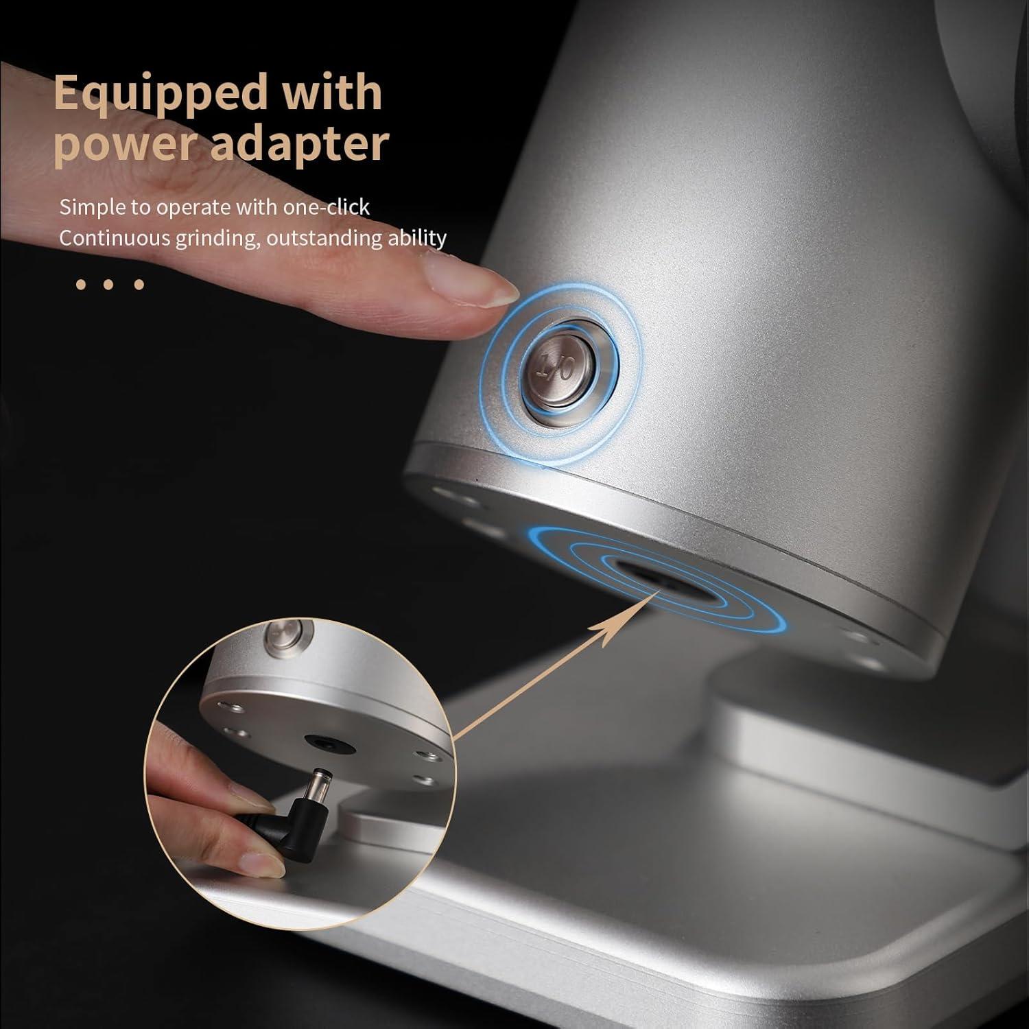 Molino de Café Eléctrico Bincoo BC-DM01 30g 38mm Cónico