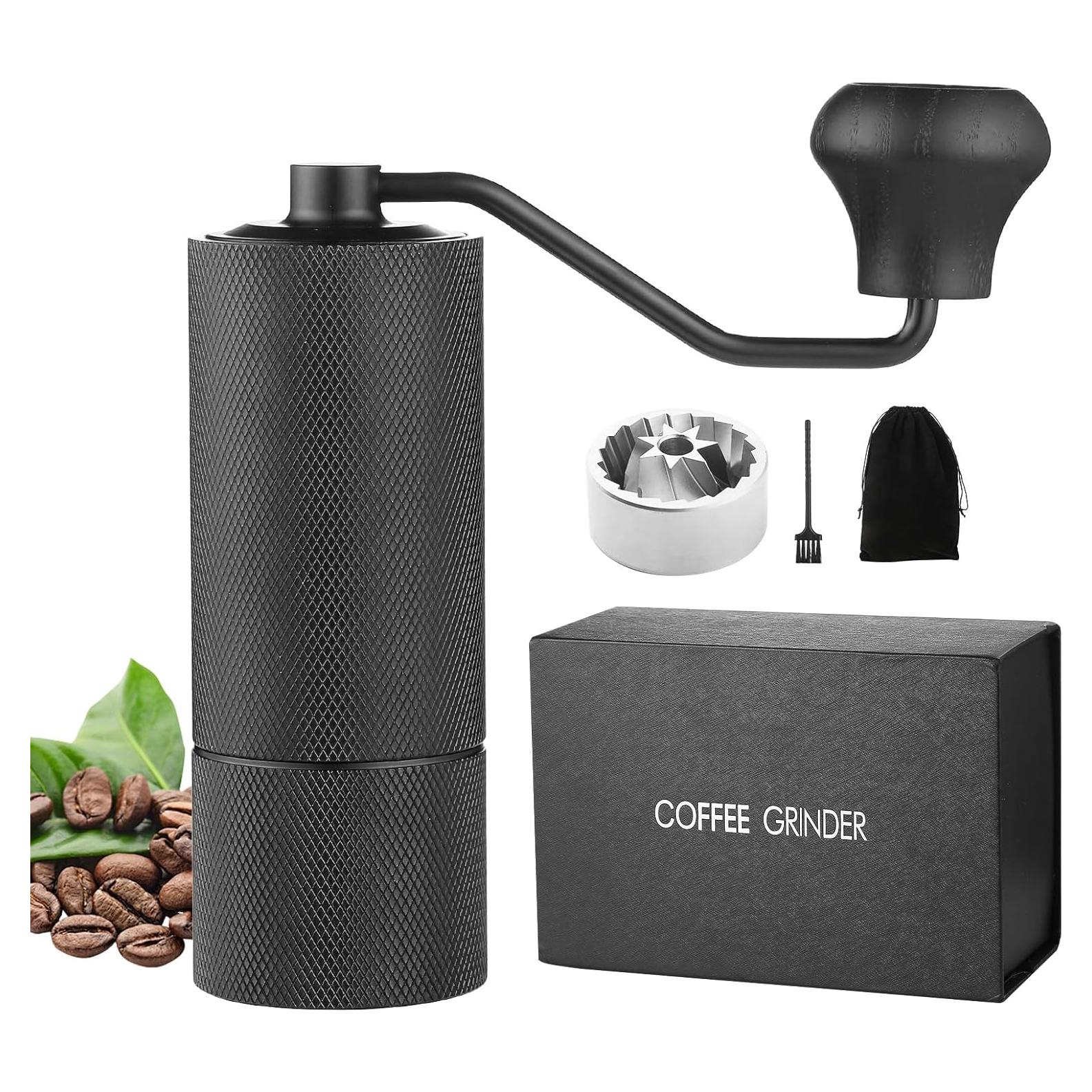 Molino de Café Manual Warmthmaster de Acero Inoxidable 25g