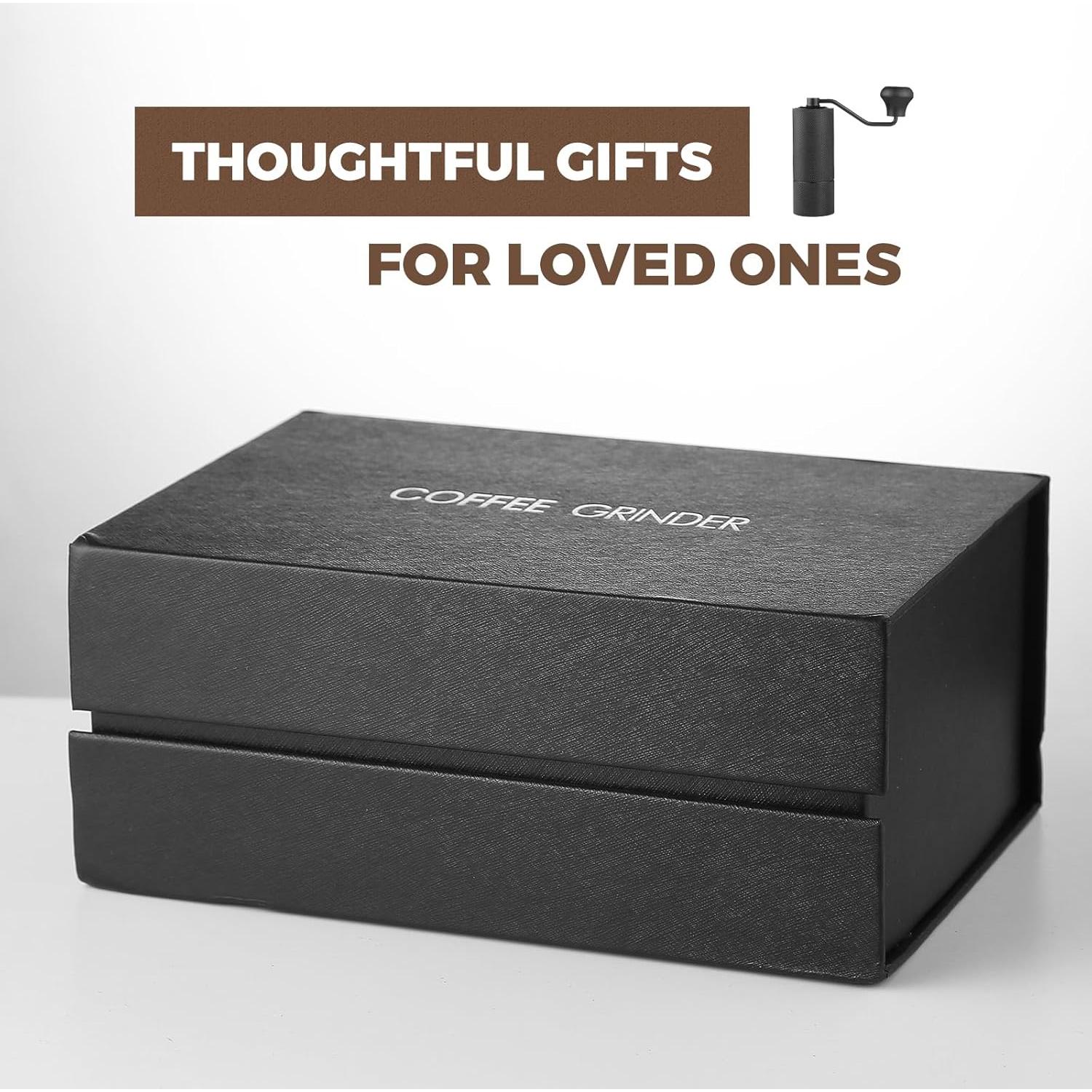 Molino de Café Manual Warmthmaster de Acero Inoxidable 25g