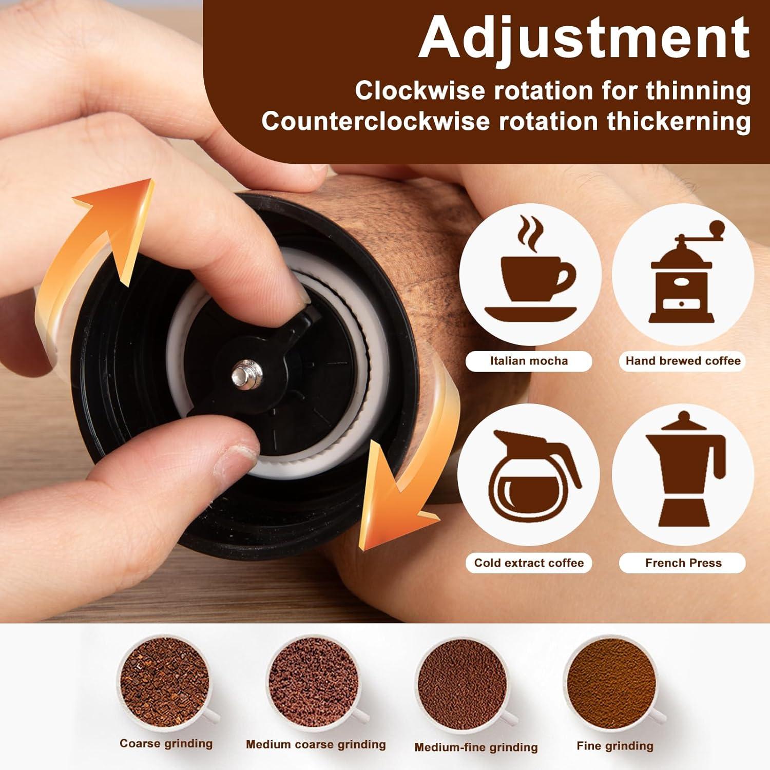 Molinillo de Café Manual Iwpsttrk Acero Inoxidable 331g