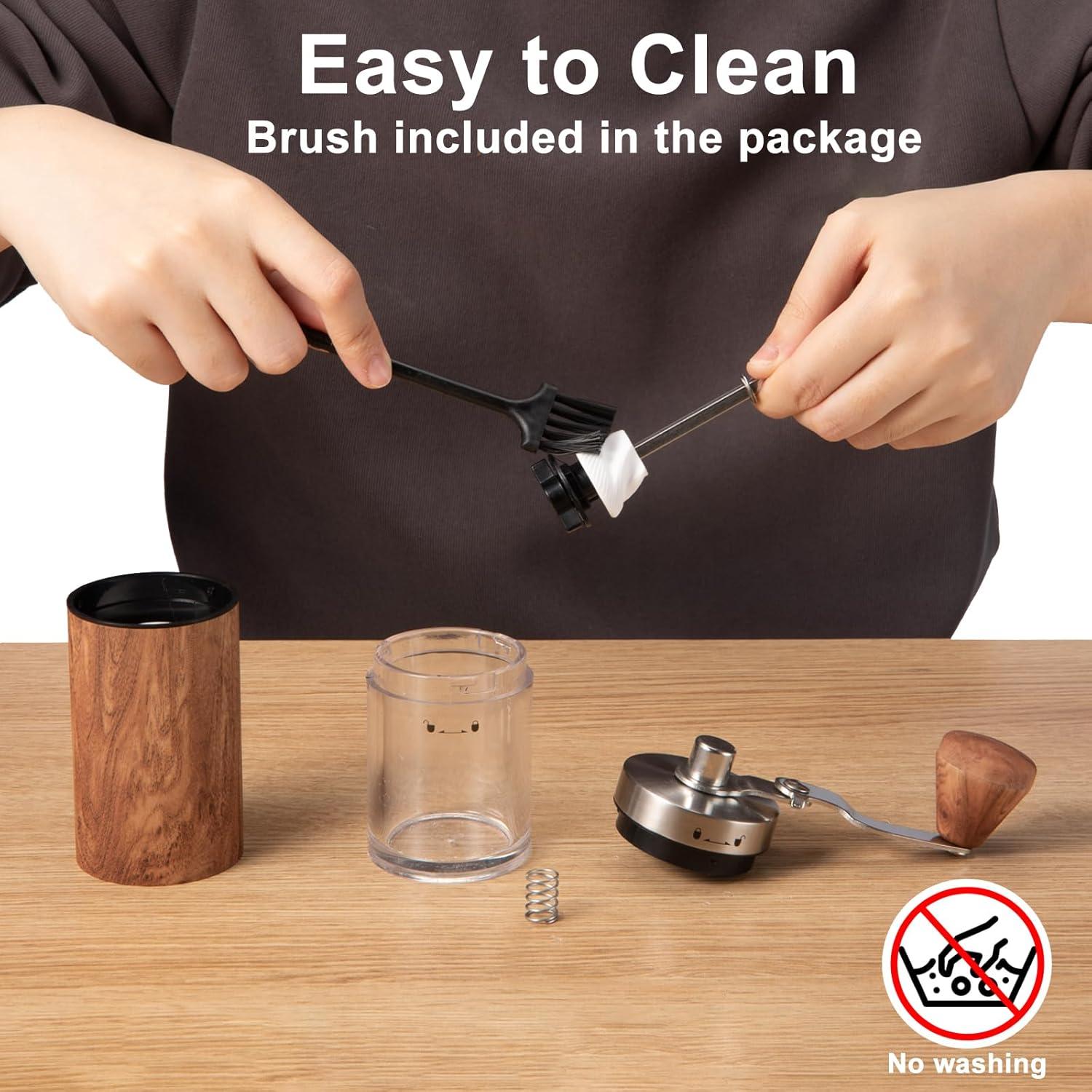 Molinillo de Café Manual Iwpsttrk Acero Inoxidable 331g