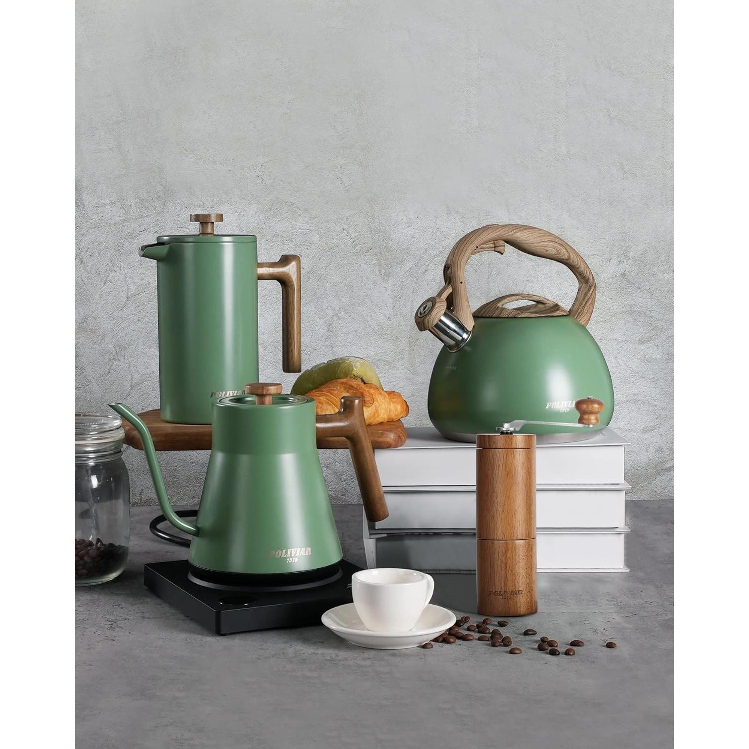 Molinillo de Café Manual POLIVIAR JX2022-CG10 Madera 0.69kg