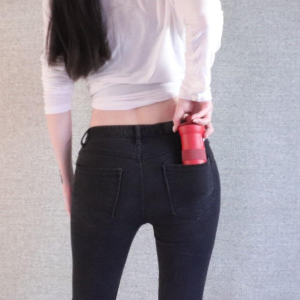 Cafflano Krinder Negro - Molinillo de Café Manual Portátil 295g