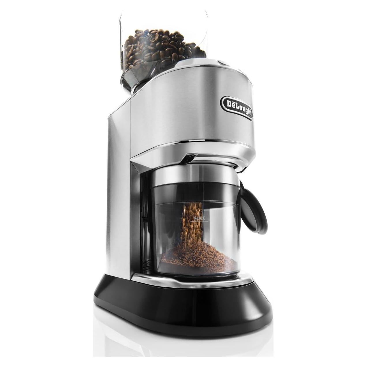 Molinillo de Café De'Longhi KG 521.M Plata 18 Configuraciones