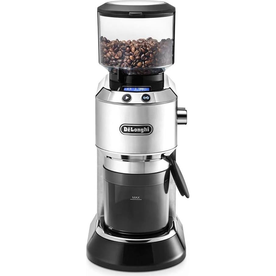 Molinillo de Café De'Longhi KG 521.M Plata 18 Configuraciones