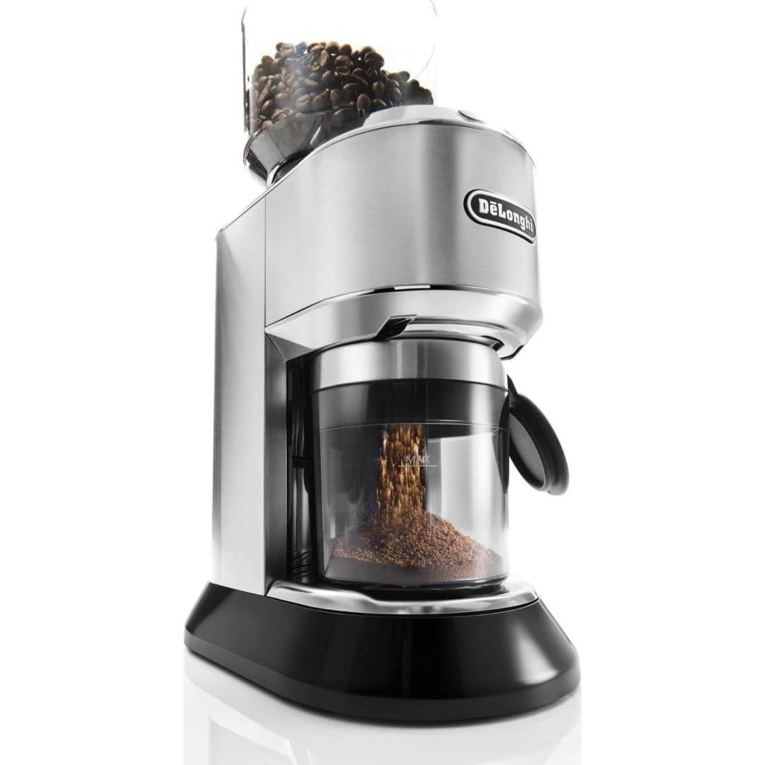 Molinillo de Café De'Longhi KG 521.M Plata 18 Configuraciones