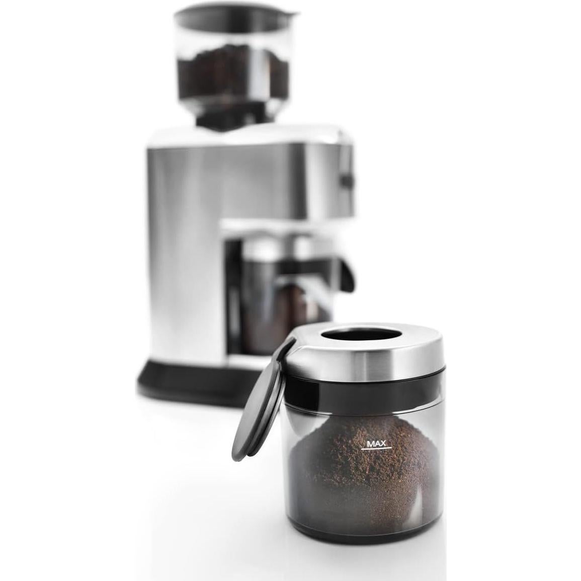 Molinillo de Café De'Longhi KG 521.M Plata 18 Configuraciones