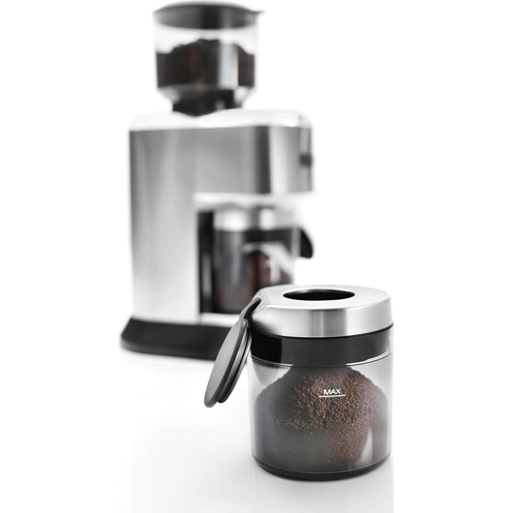 Molinillo de Café De'Longhi KG 521.M Plata 18 Configuraciones