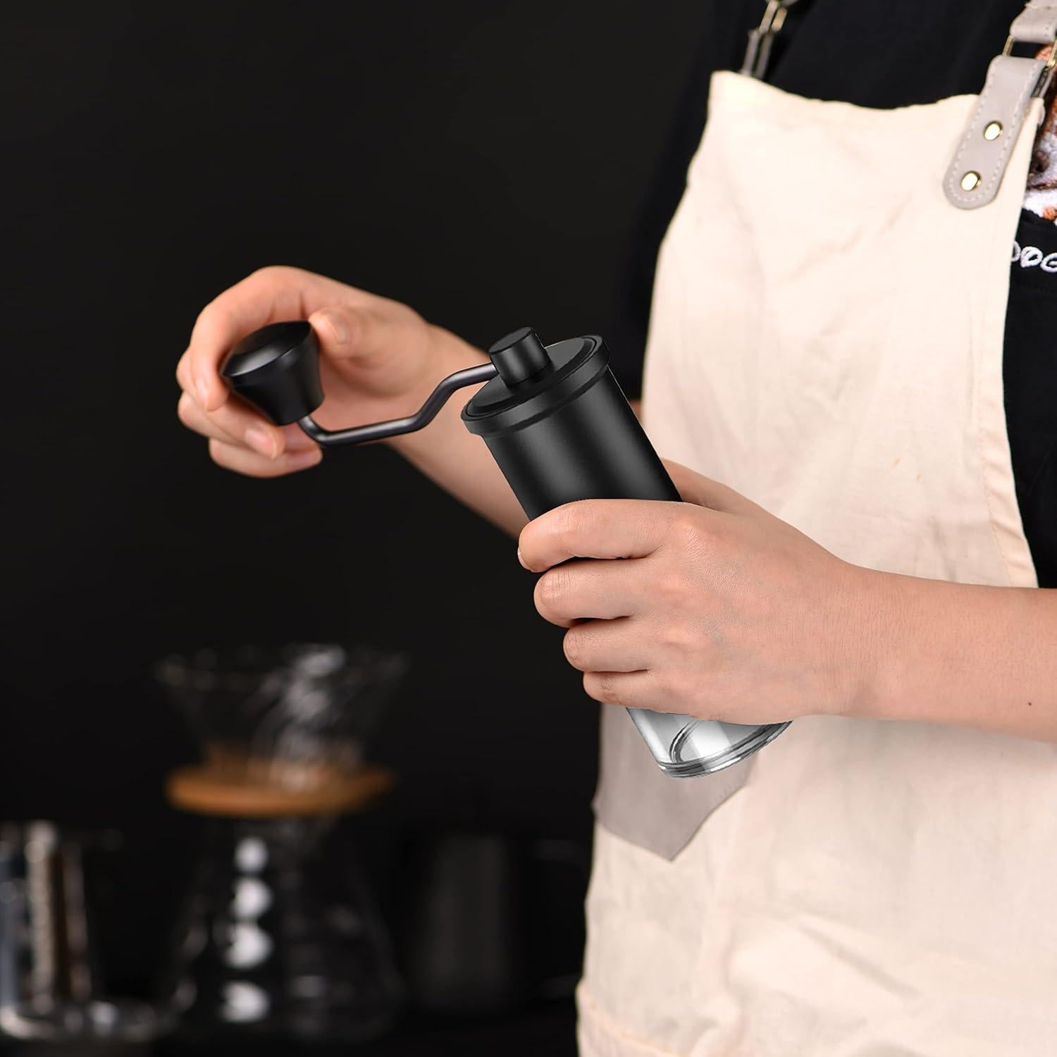 Molino de Café Manual Mikinya - Acero Inoxidable, 40 Ajustes