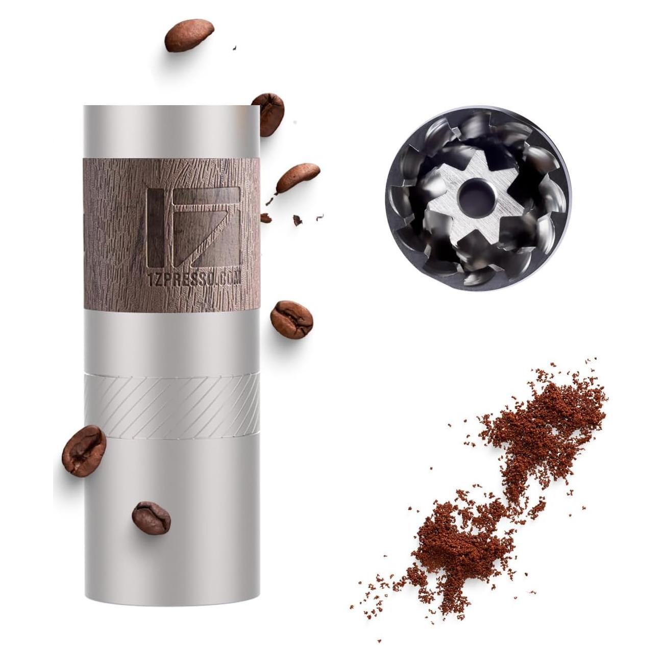 Molinillo de Café Manual 1Zpresso Q Acero Inoxidable Portátil