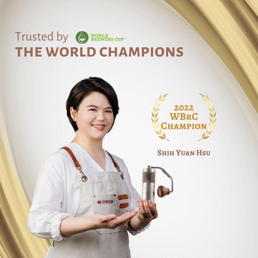 Molinillo de Café Manual 1Zpresso Q Acero Inoxidable Portátil