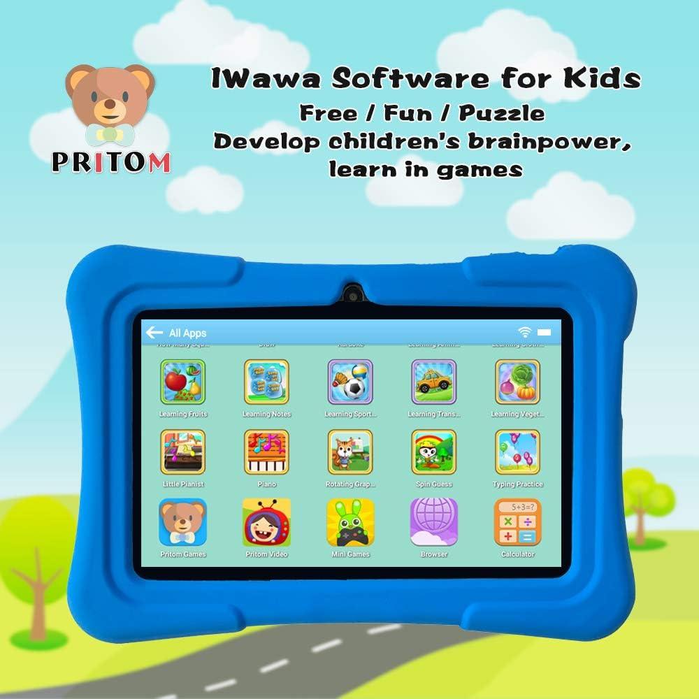 Tableta PRITOM K7 para Niños 7" Android 13 32GB WiFi Bluetooth