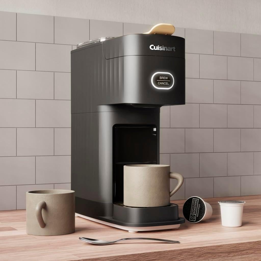 Cafetera de una sola porción Cuisinart Soho Negra SS-7BK
