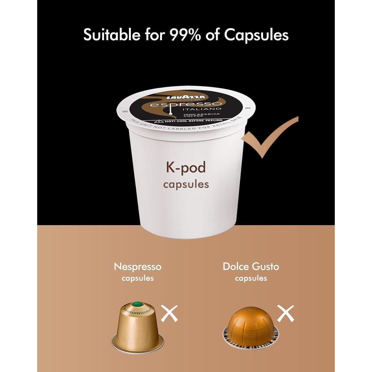 Cafetera 3 en 1 SIFENE KC101 - Café, Té y K-Pod, Blanca