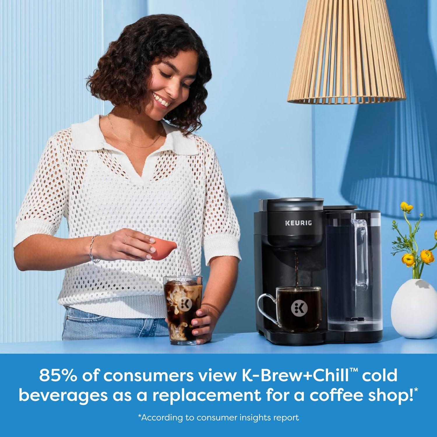 Cafetera Keurig K-Brew+Chill 1.98L MultiStream para café frío y caliente
