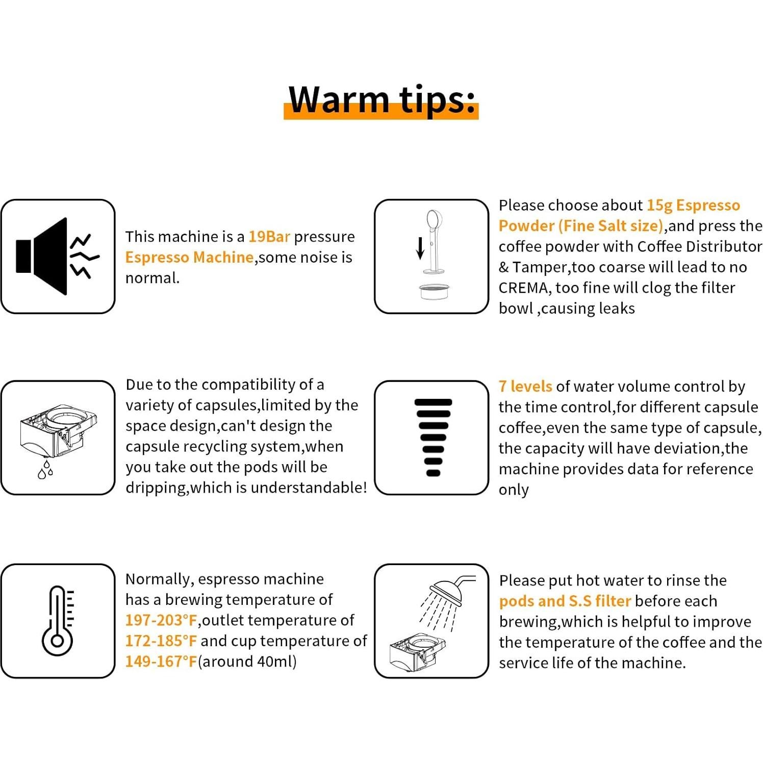 Cafetera KOTLIE AC-513HF 5en1 Espresso 19Bar Negro