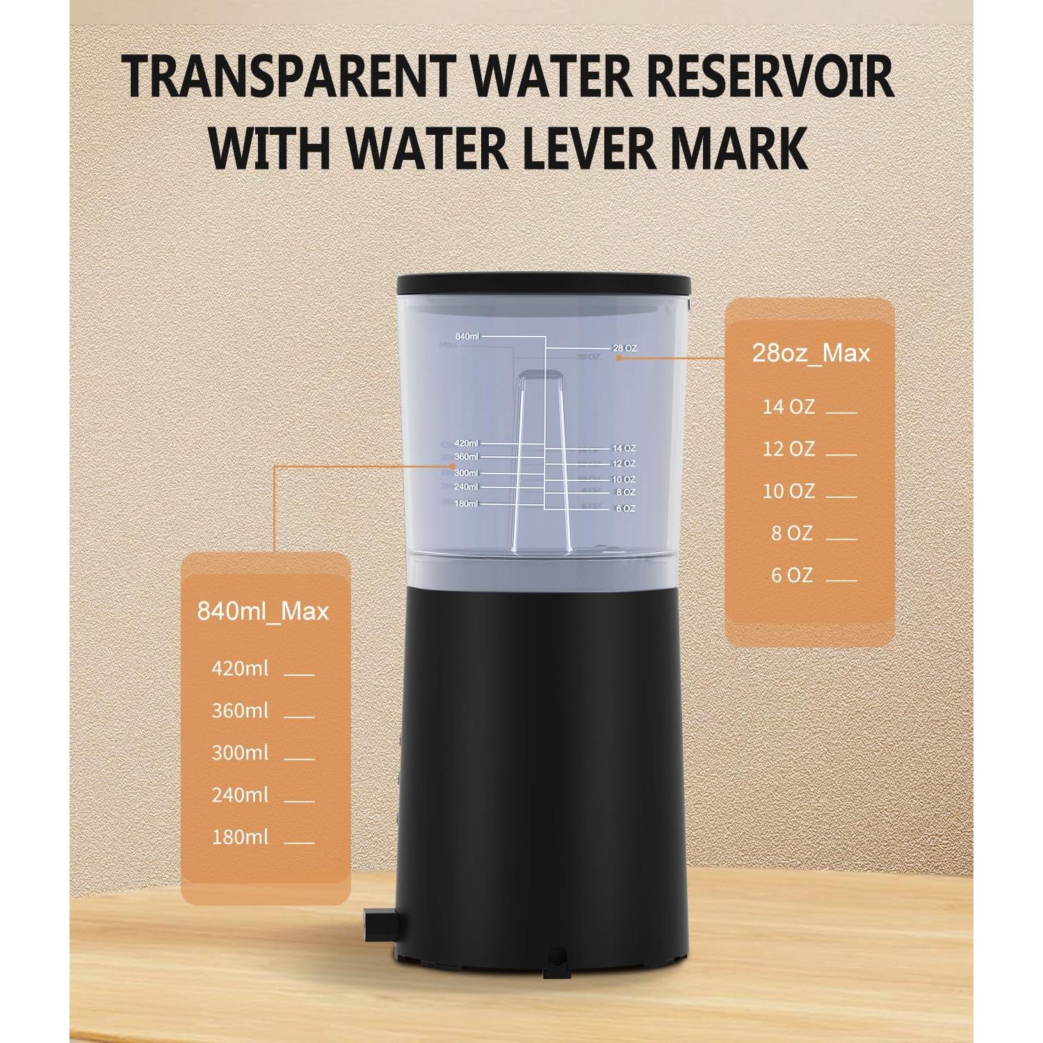 Cafetera AIKAMI 1 Taza con Espumador de Leche 4 en 1