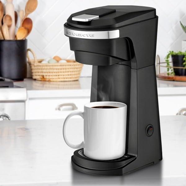 Cafetera OVENTE CMK42B 1 Taza 800W Compacta Negra