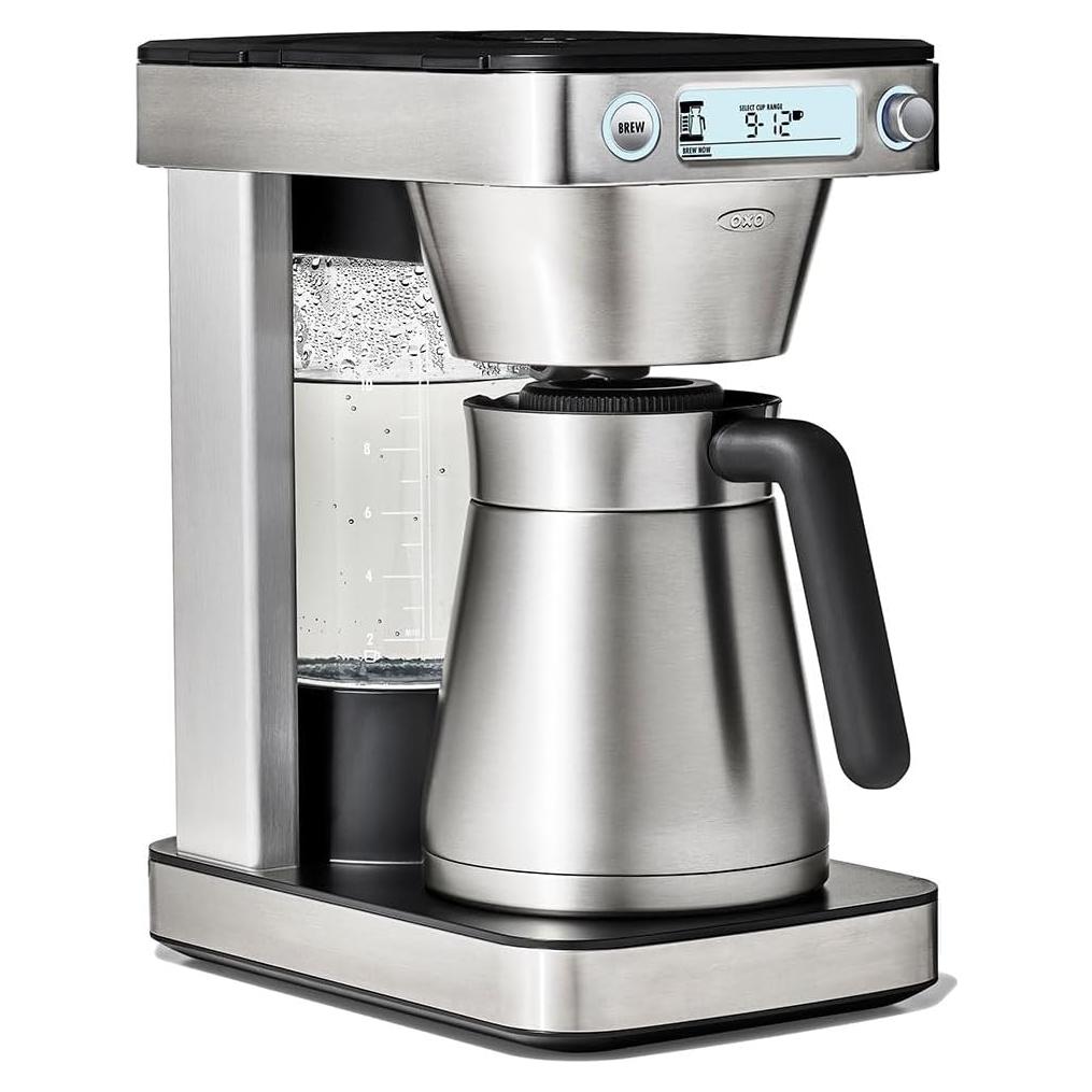 Cafetera de Goteo OXO Brew 12 Tazas Programable Plata