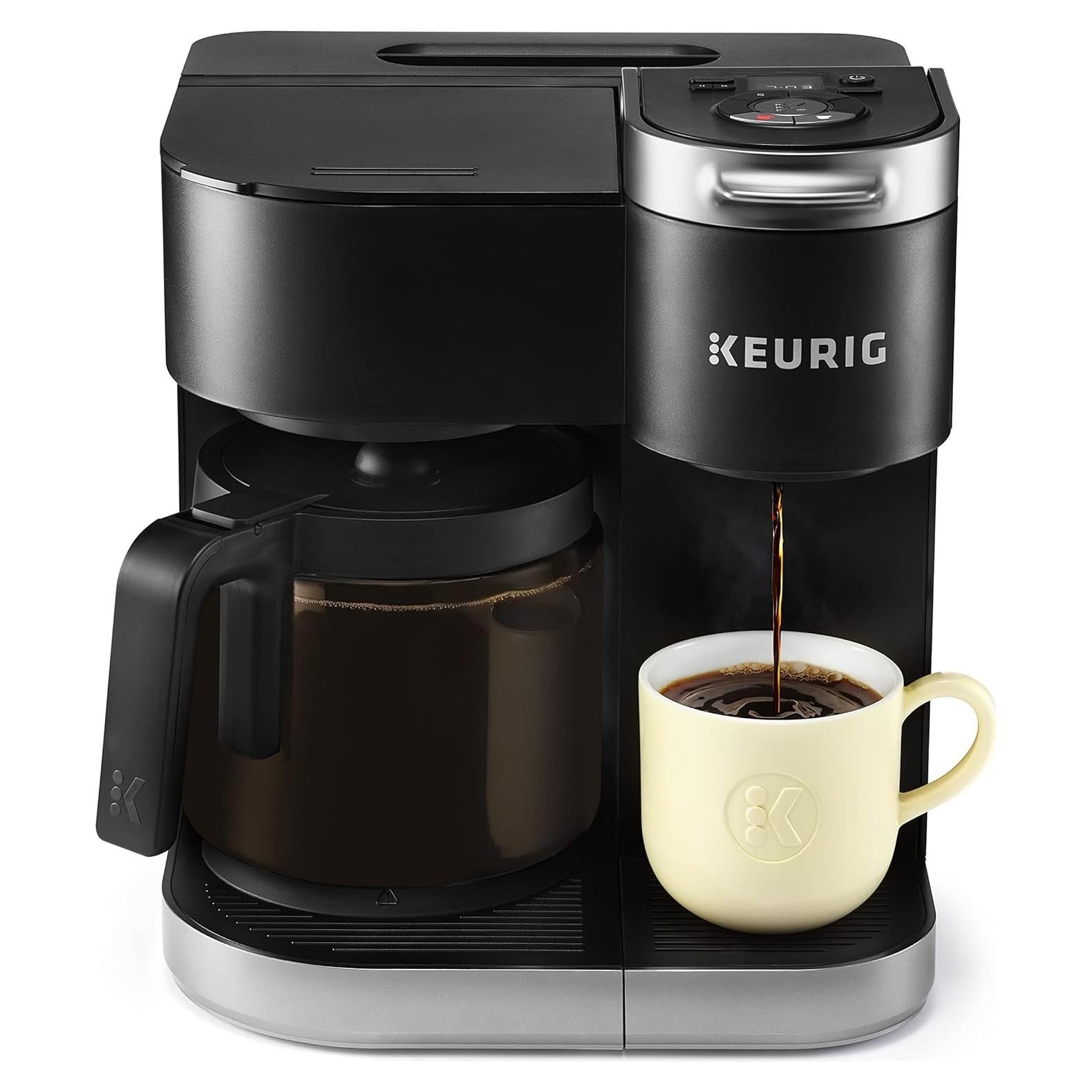 Cafetera de Goteo Keurig K-Duo 1 Taza y Jarra 12 Tazas