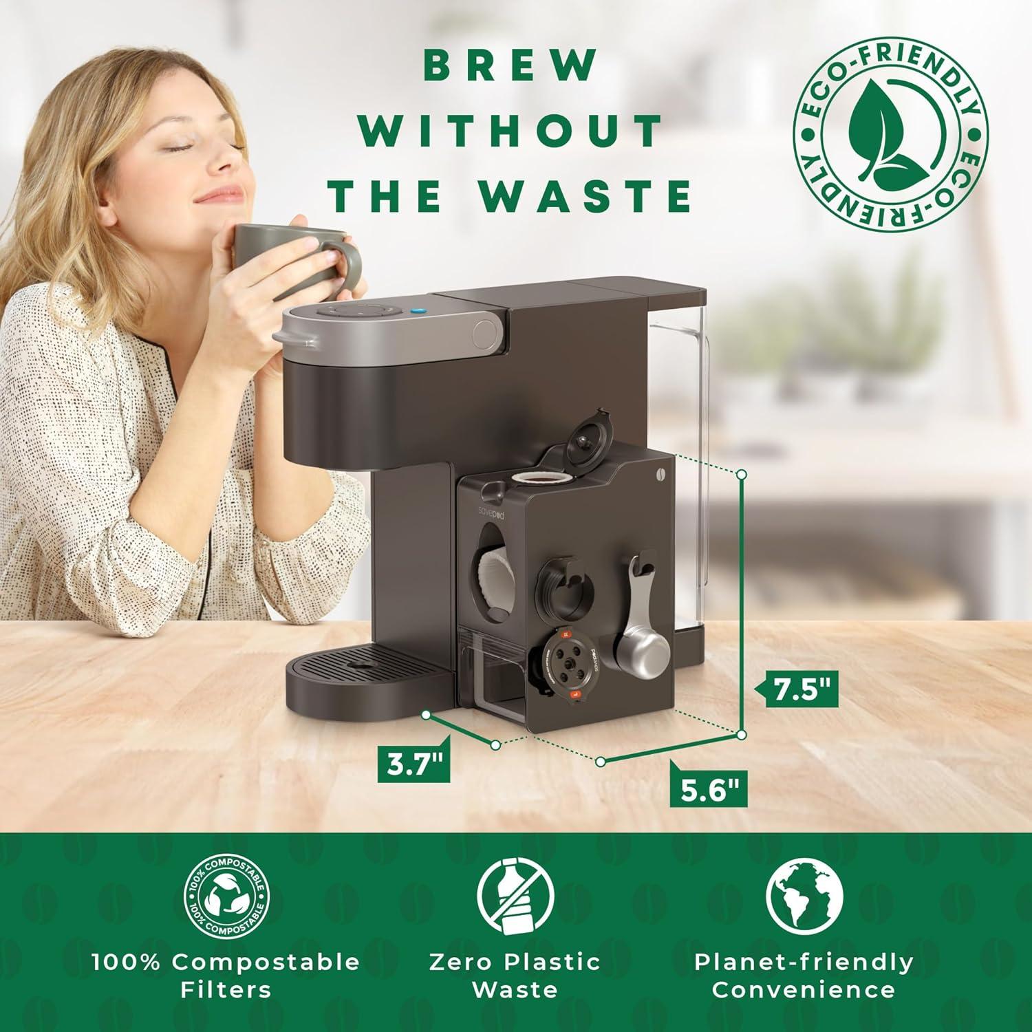Cápsulas Reutilizables de Café SavePod para Keurig - Negro