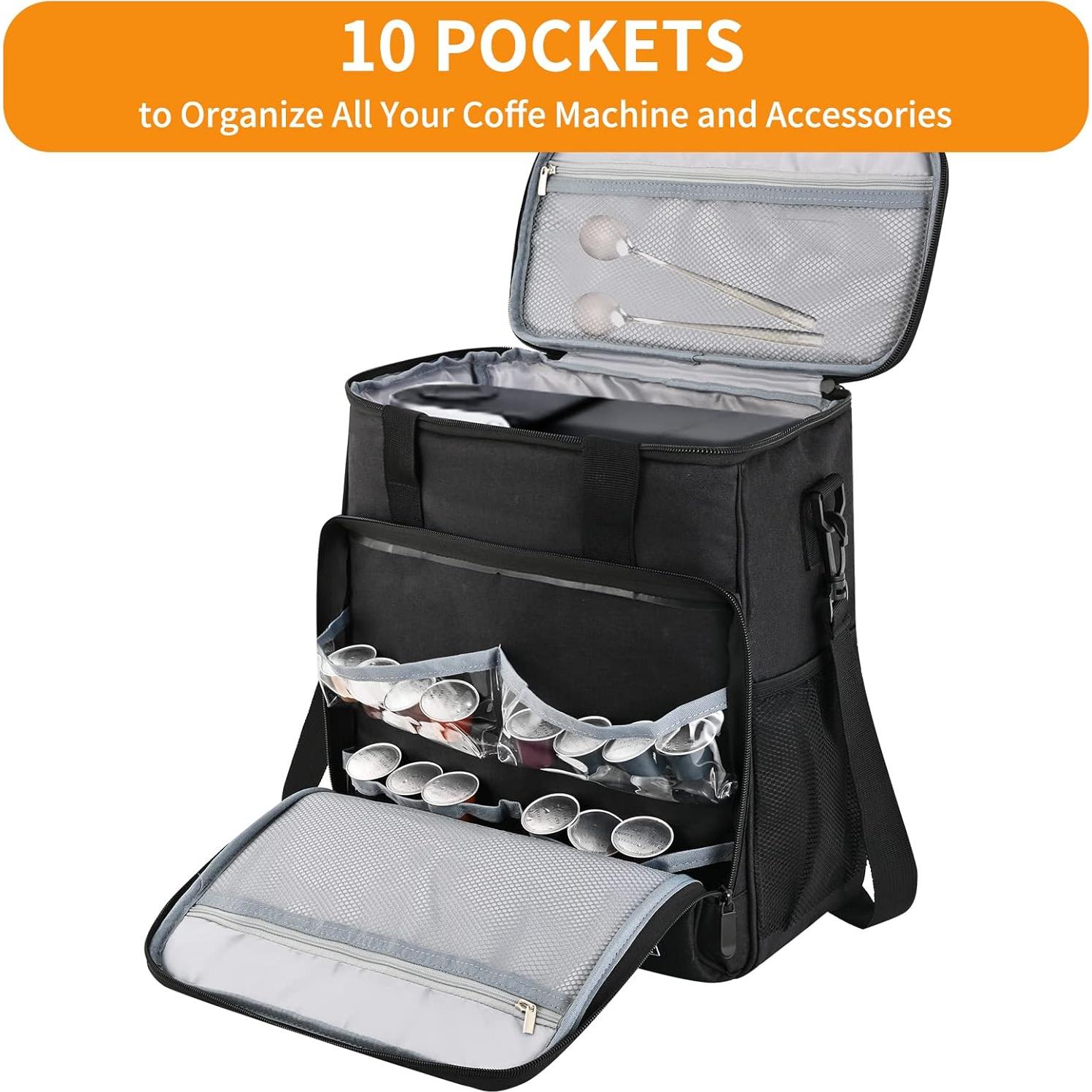 Bolsa de Transporte para Cafetera K-Mini Plus LEFORZ - Negra