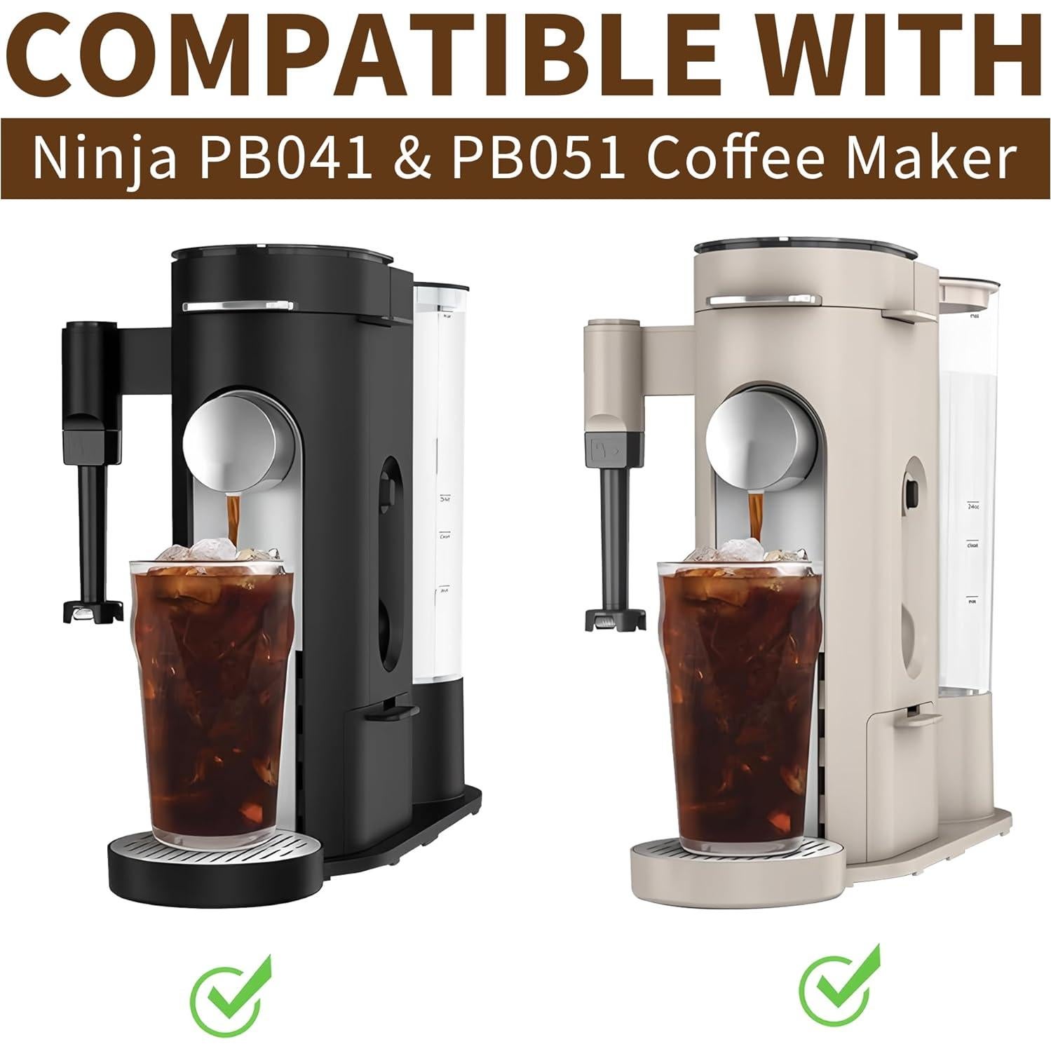 Filtros de Papel Desechables Brikinte para Cafetera Ninja 200 Pcs