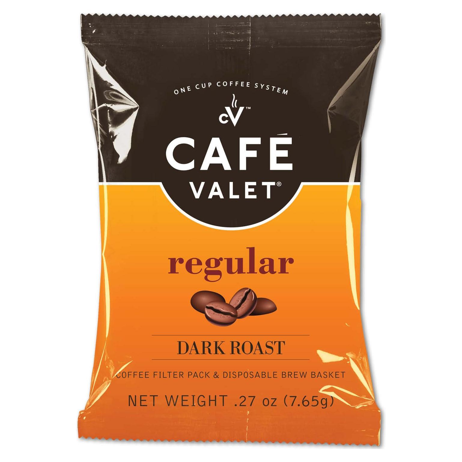 Café Valet Regular Tueste Oscuro - 84 Paquetes de 28.35g