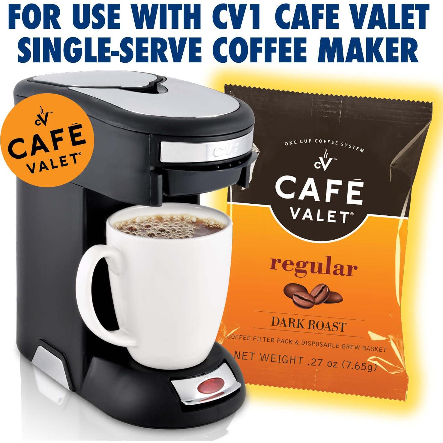 Café Valet Regular Tueste Oscuro - 84 Paquetes de 28.35g