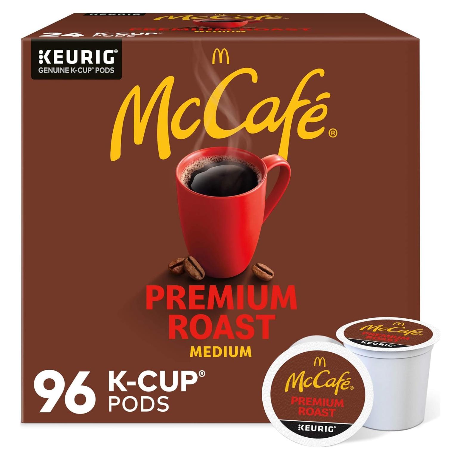 Caf&eacute; McCaf&eacute; Tostado Premium K-Cup 96 Unidades 100% Ar&aacute;bica