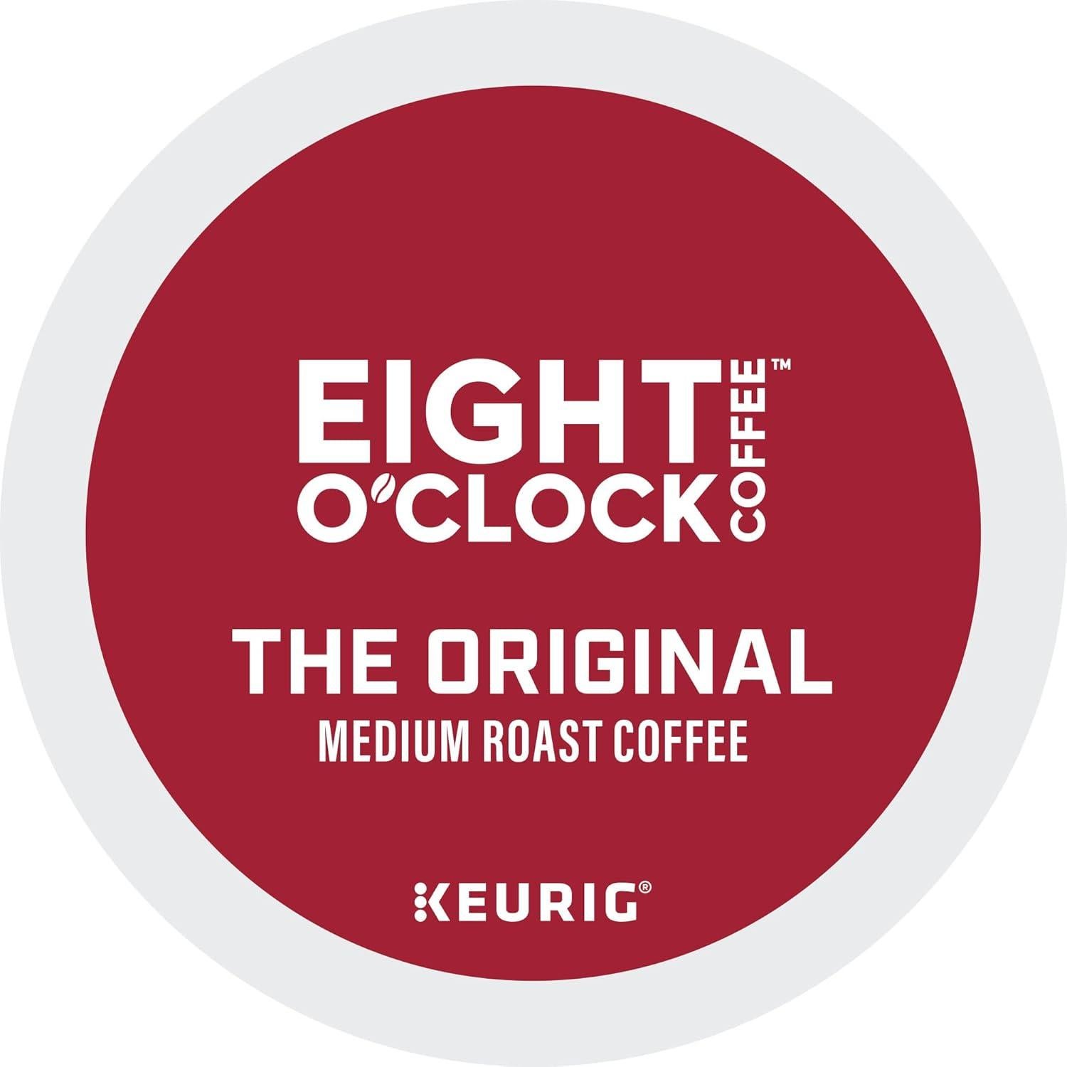 Cafés Eight O'Clock El Original K-Cup Tostado Medio 72 Unidades