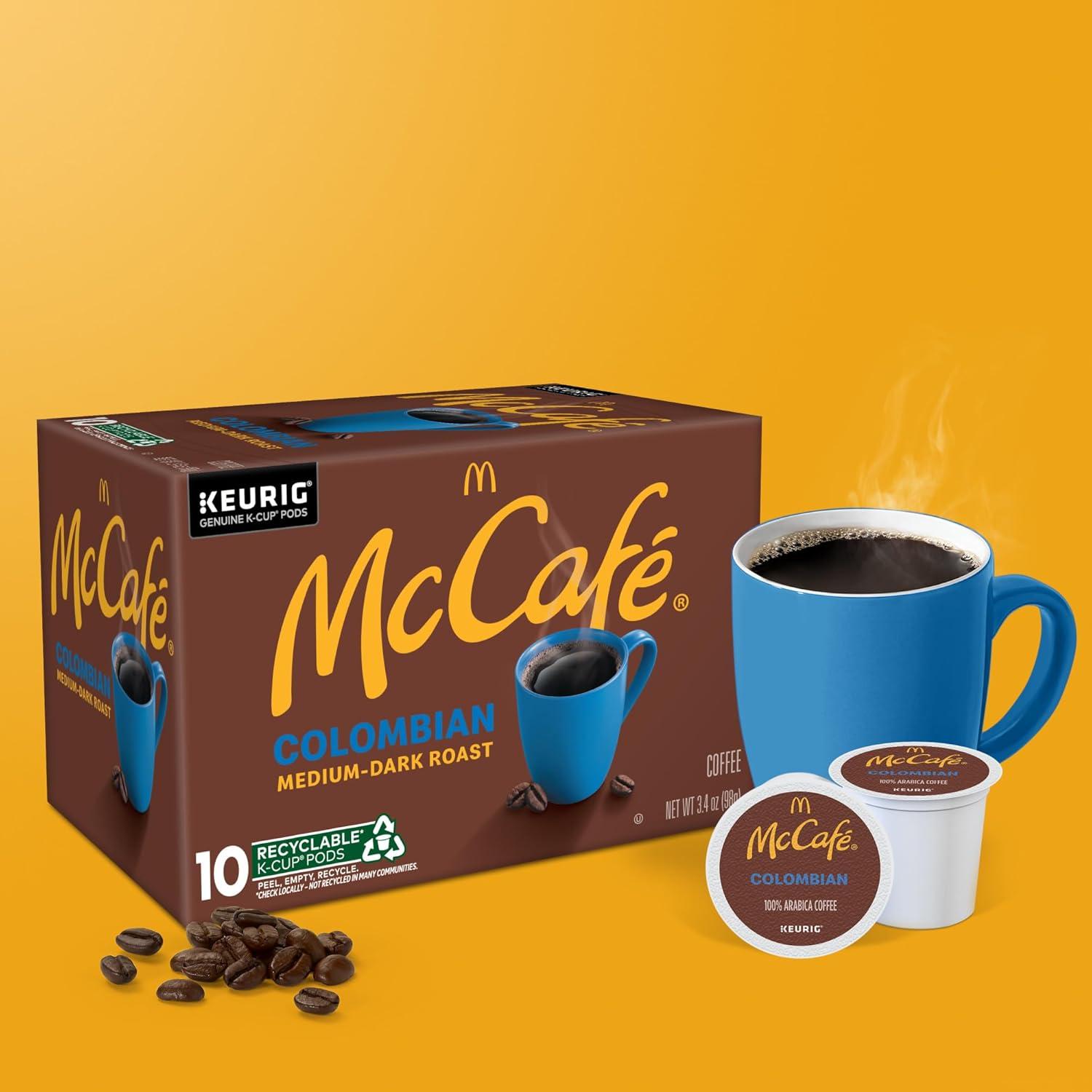 Cápsulas de Café McCafé Colombiano Tostado Medio 60 Unidades