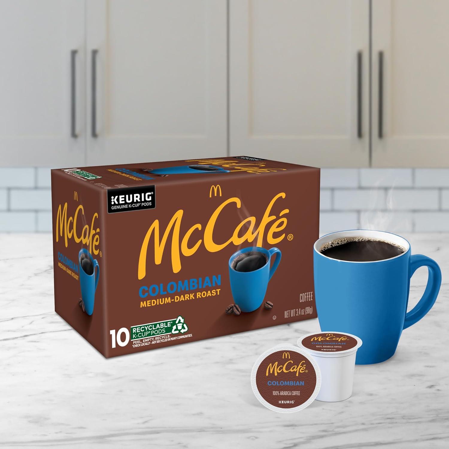 Cápsulas de Café McCafé Colombiano Tostado Medio 60 Unidades