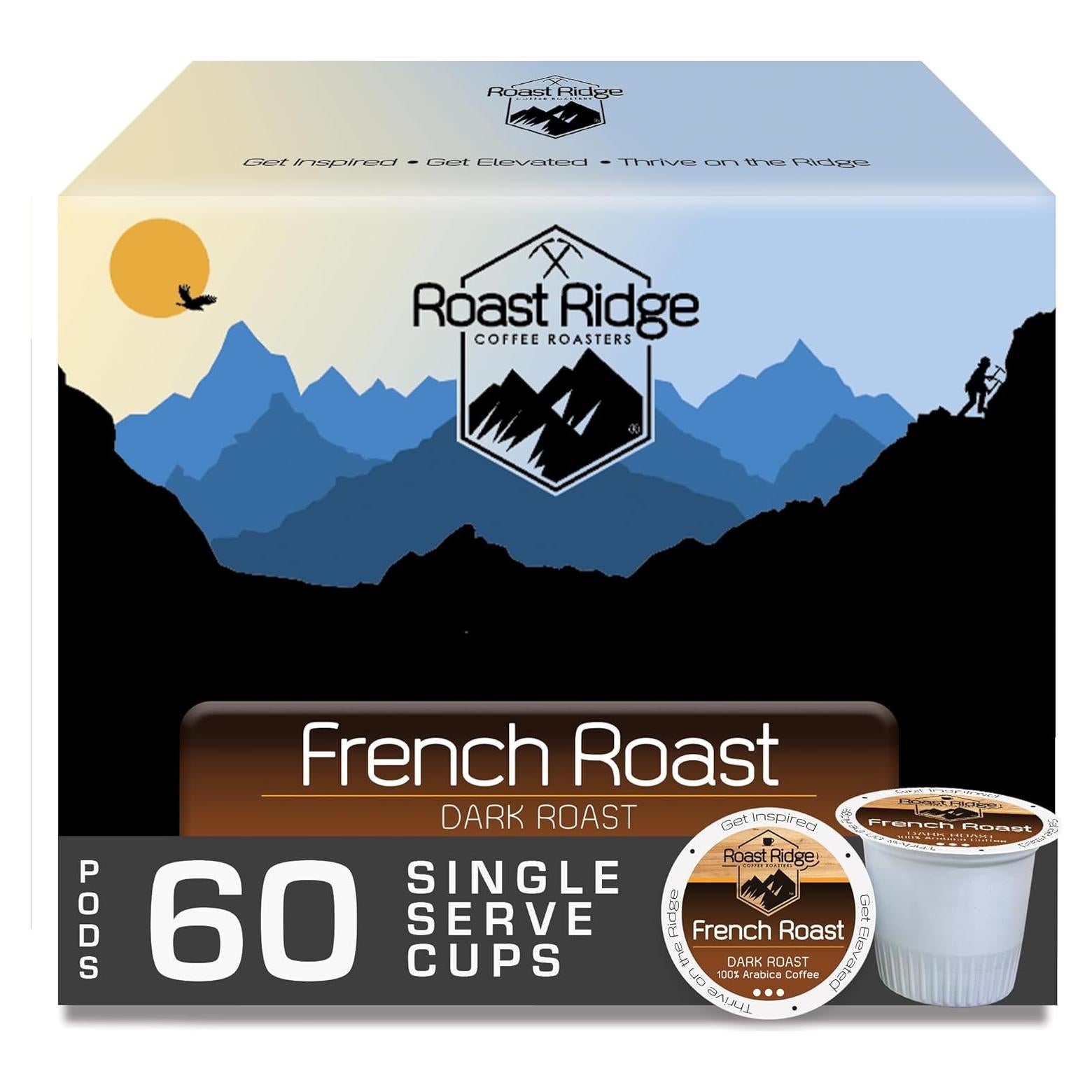 Cápsulas de café Roast Ridge K-Cup tueste francés 60 unidades
