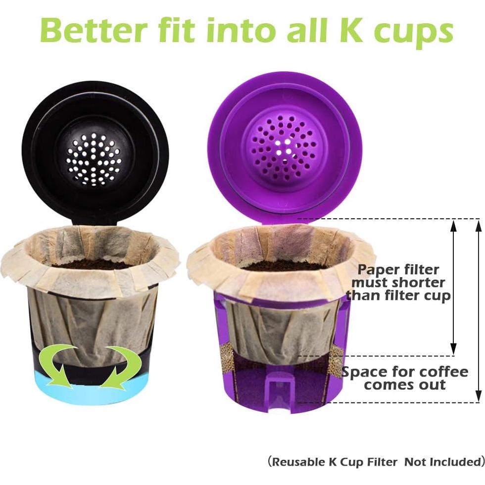 Filtros de papel desechables CAPMESSO para café - 600 unidades