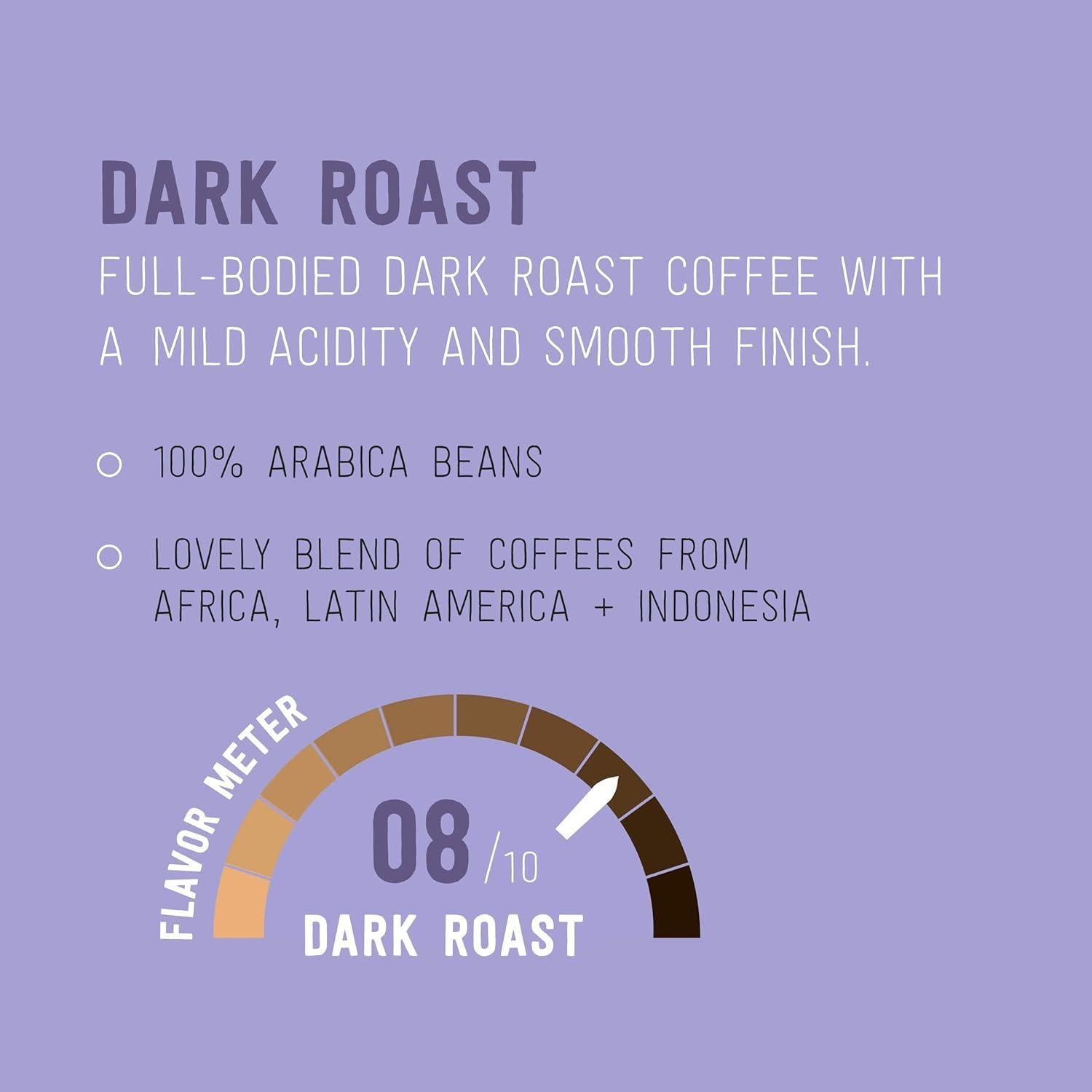 Cápsulas de Café Happy Belly Tostado Oscuro 100 Unidades