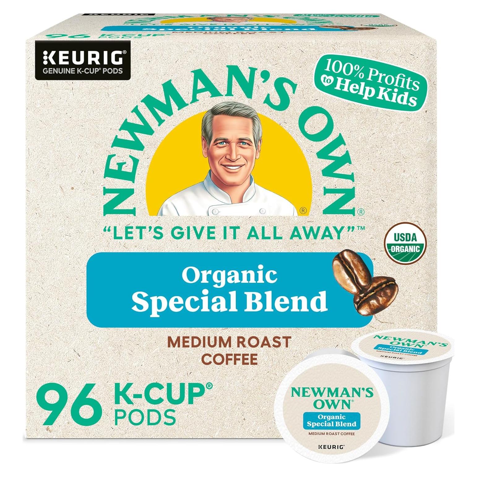 Café Orgánico Newman K-Cup Tostado Medio 96 Cápsulas