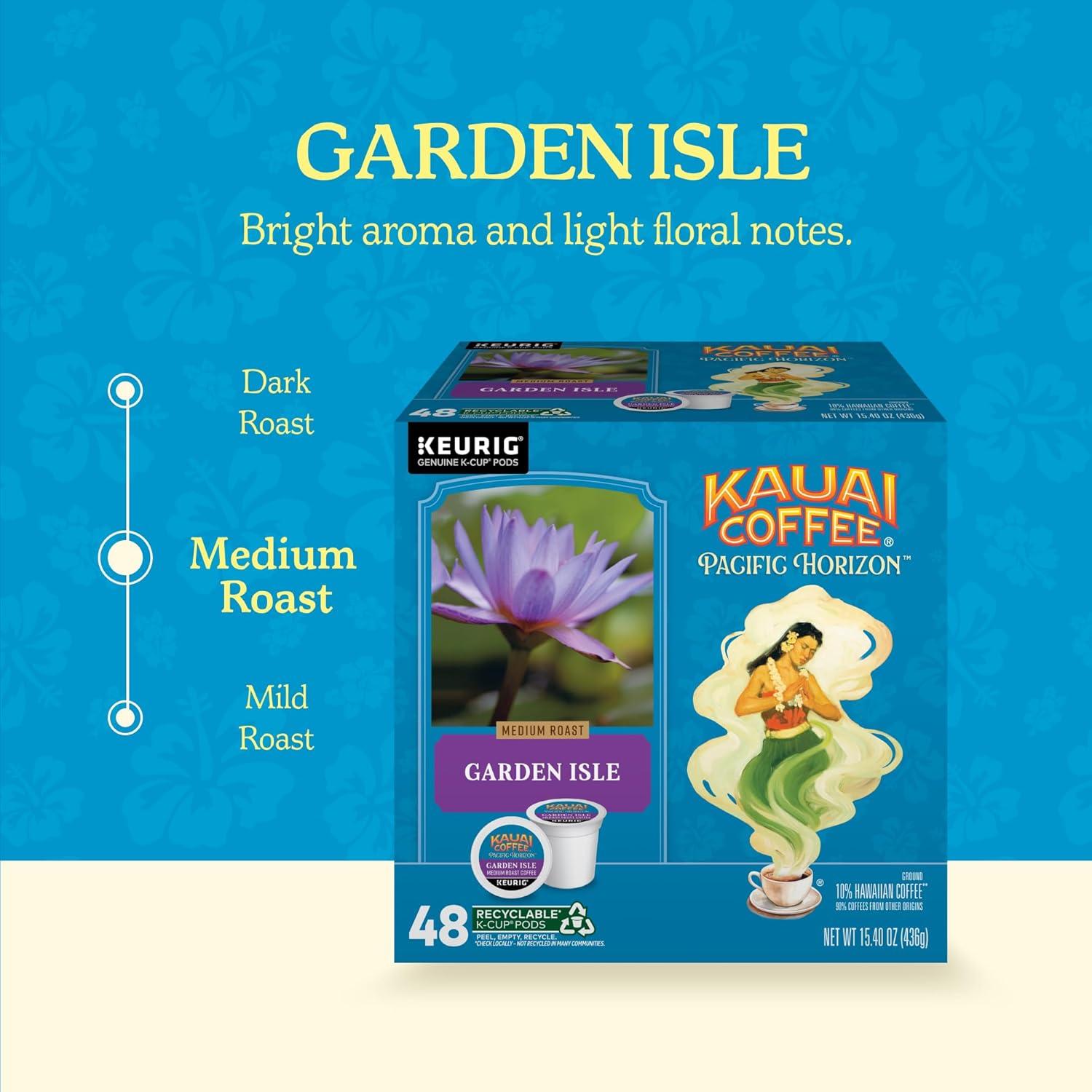Cápsulas de café Kauai K-Cup Isla Jardín - 48 unidades