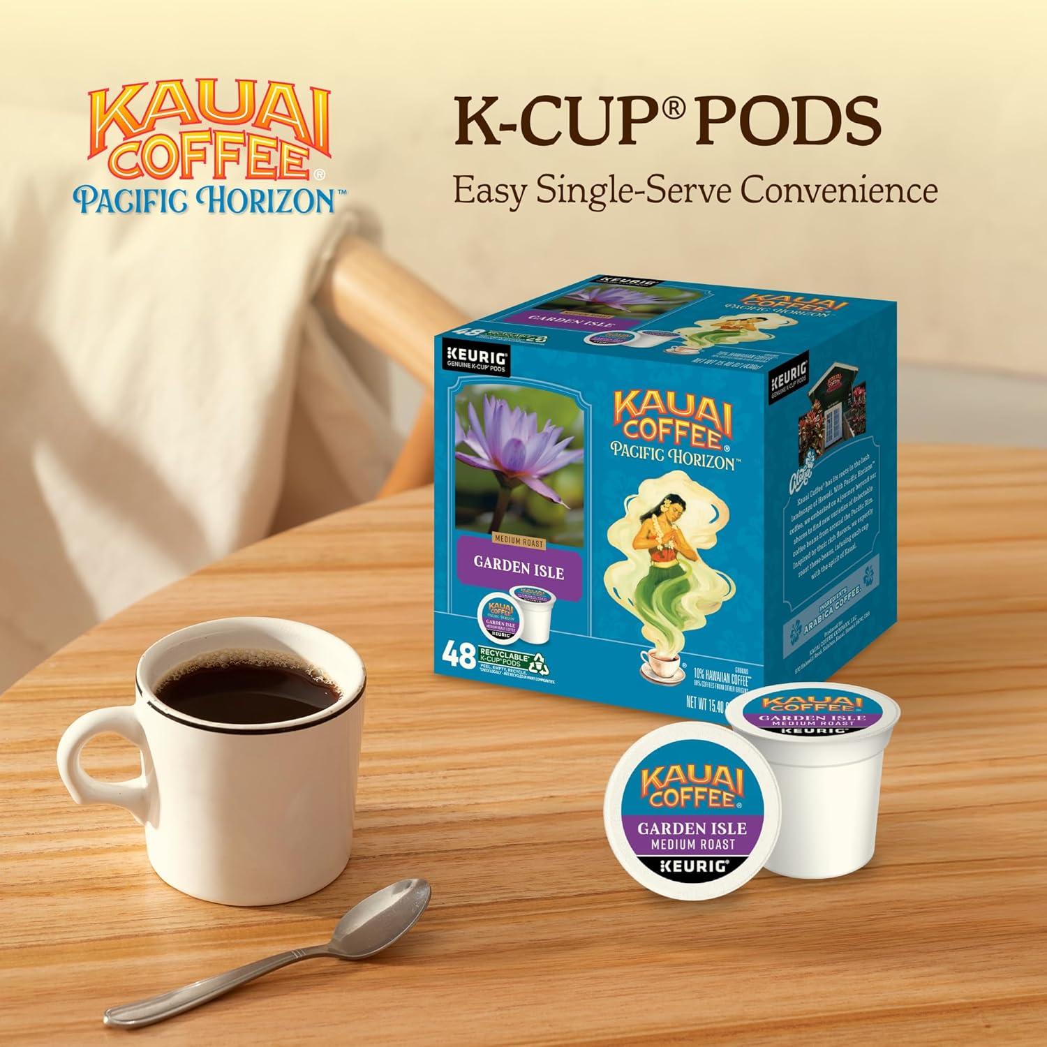 Cápsulas de café Kauai K-Cup Isla Jardín - 48 unidades