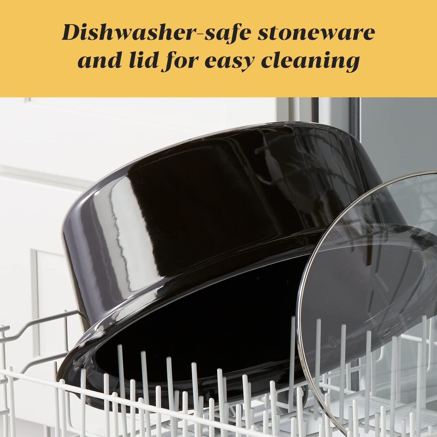 Olla de Cocción Lenta Crock-Pot 7 Cuartos Acero Inoxidable