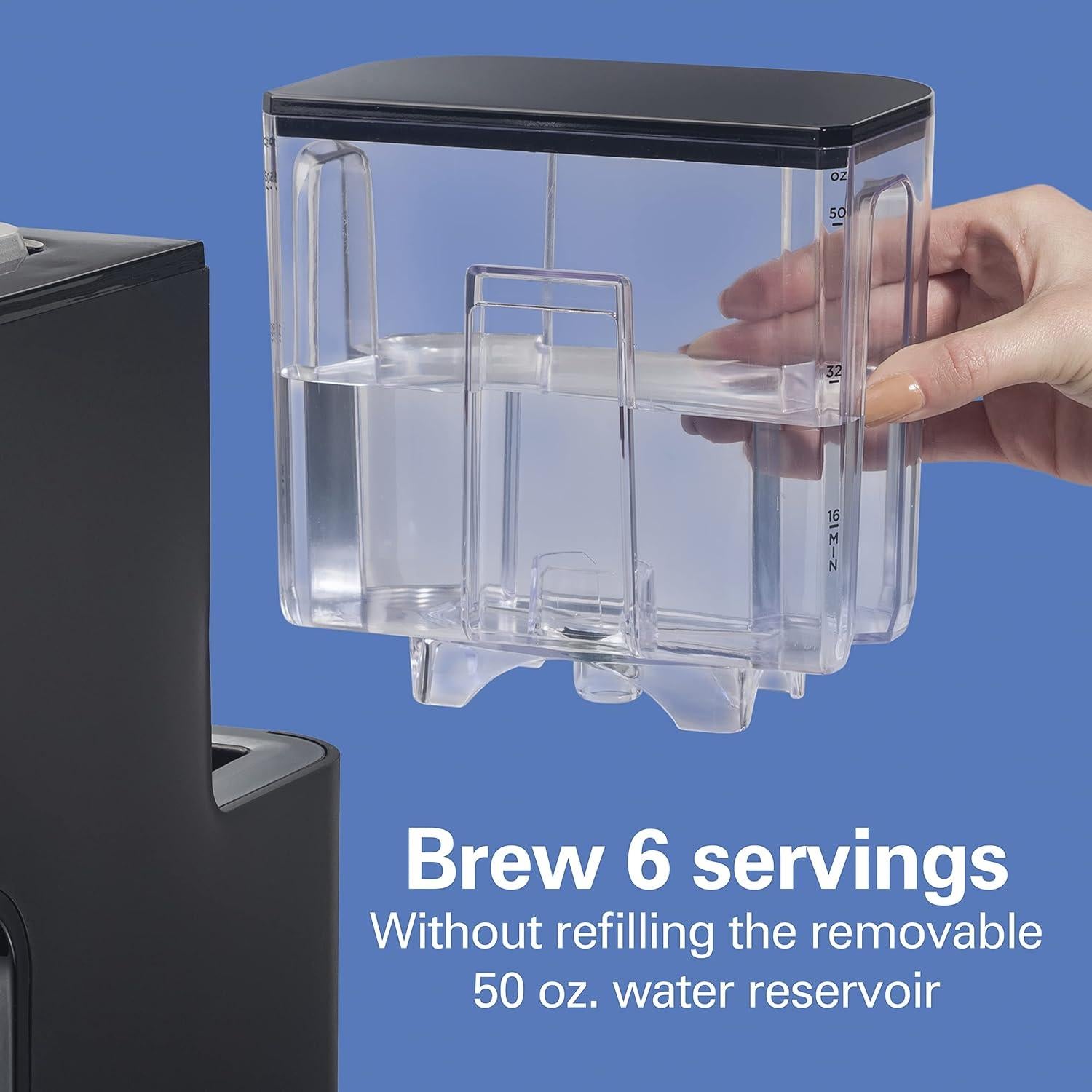 Cafetera Hamilton Beach FlexBrew 1 Taza 1.5L Automática Negra