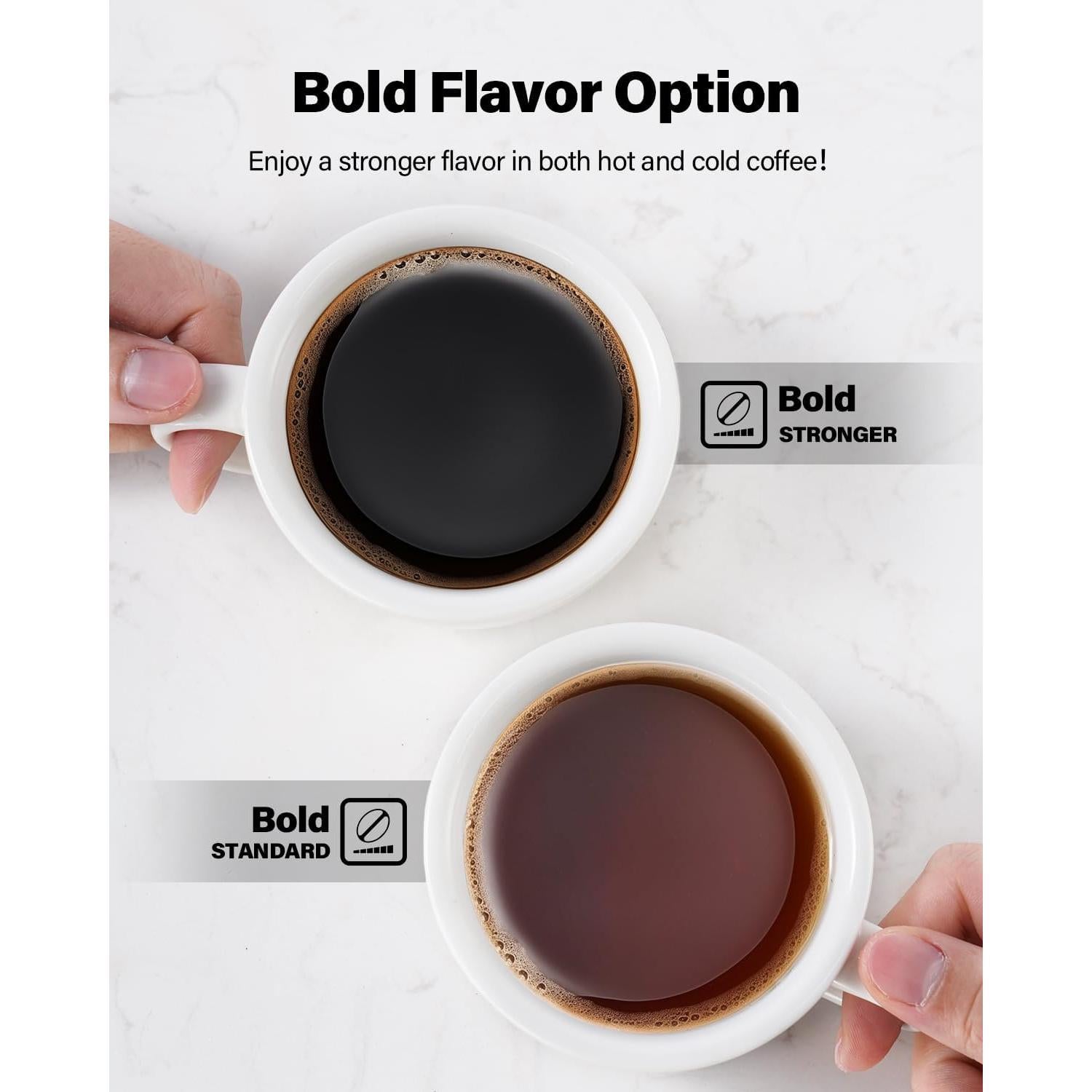 Cafetera K Cup TWOMEOW KM802-GY 1 Taza 52oz Gris