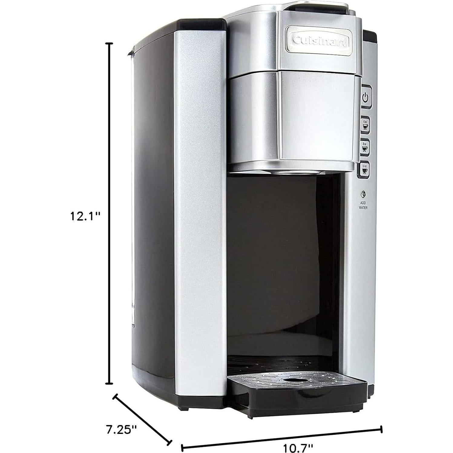 Cafetera de una sola porción Cuisinart SS-5P1 1.18L acero inoxidable