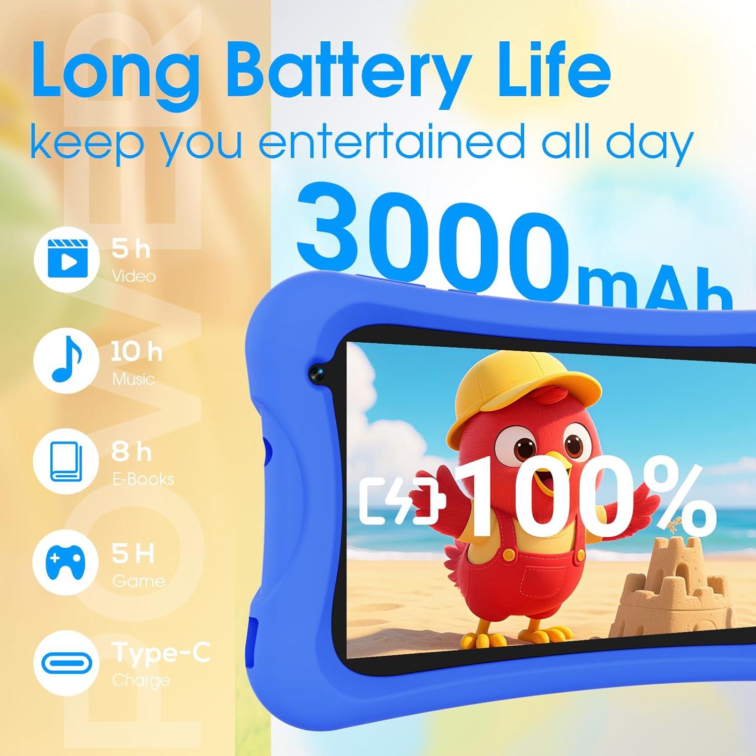 Tableta para Niños DigiLand P07 KIDS 7" Android 13 4GB RAM