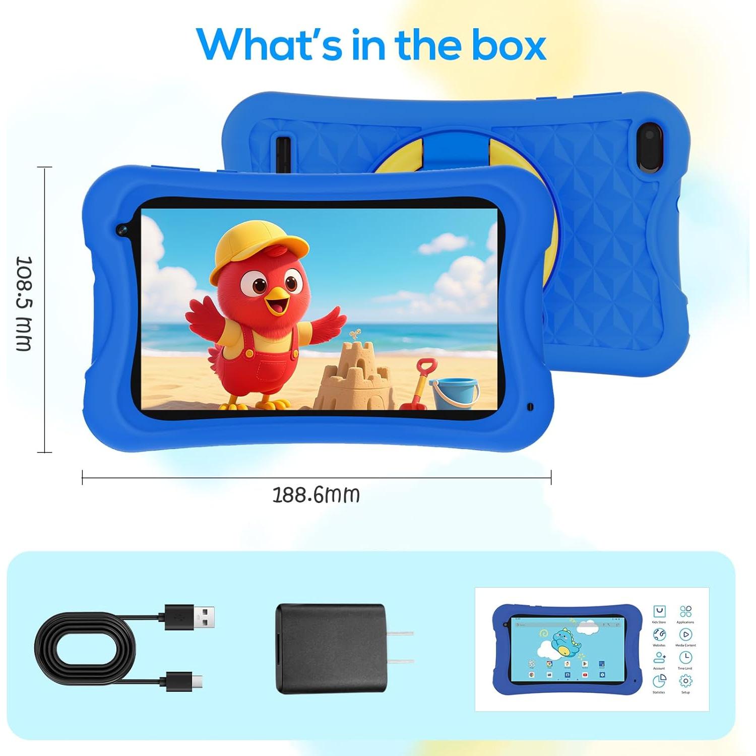 Tableta para Niños DigiLand P07 KIDS 7" Android 13 4GB RAM