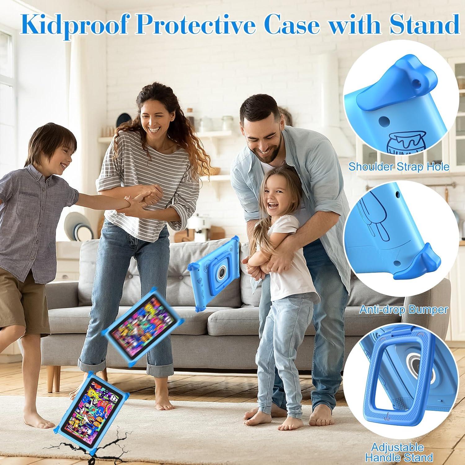 Tableta para Niños Zcobro 7" Android 32GB con Control Parental